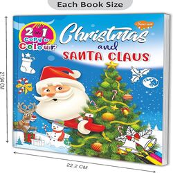 Sawan 2 in 1 Copy to Colour - CHRISTMAS and SANTA CLAUS